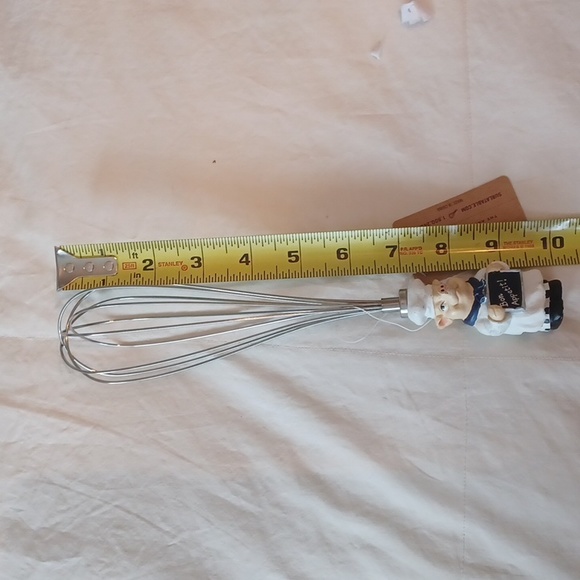 SUR LA TABLE wire whisk  pig chef new with tag - Picture 8 of 8